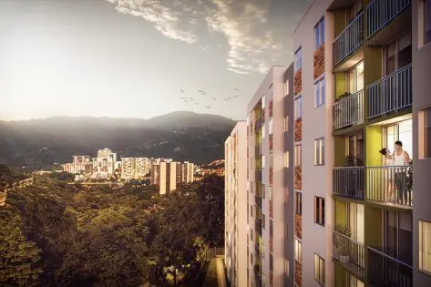 proyectos vis en bucaramanga render apartamentos torres ciudadela verde